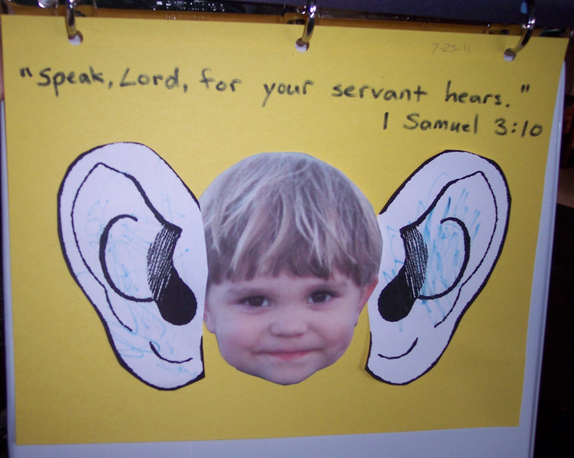 Speak, Lord, for your servant hears! | His Treasure Seekers